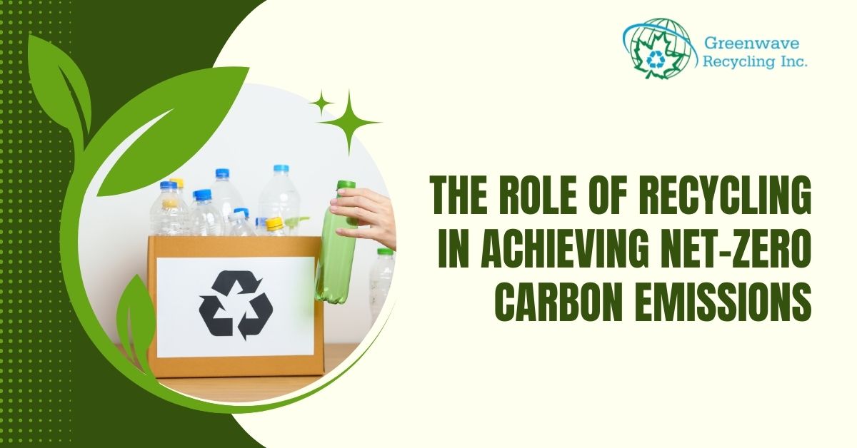 The Role of Recycling in Achieving Net-Zero Carbon Emissions