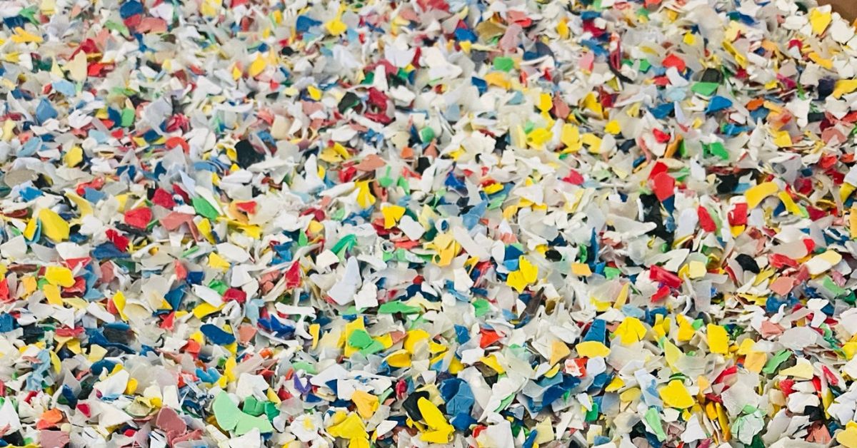 HDPE Bottle Cap Regrind