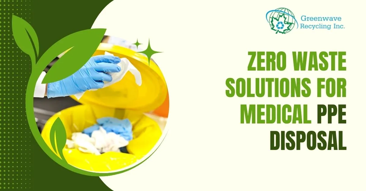 Zero Waste Solutions for Medical PPE Disposal