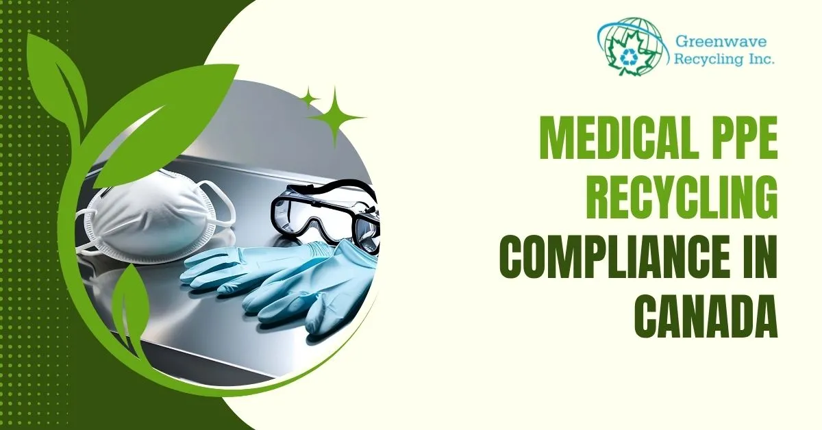 Medical PPE Recycling Compliance in Canada