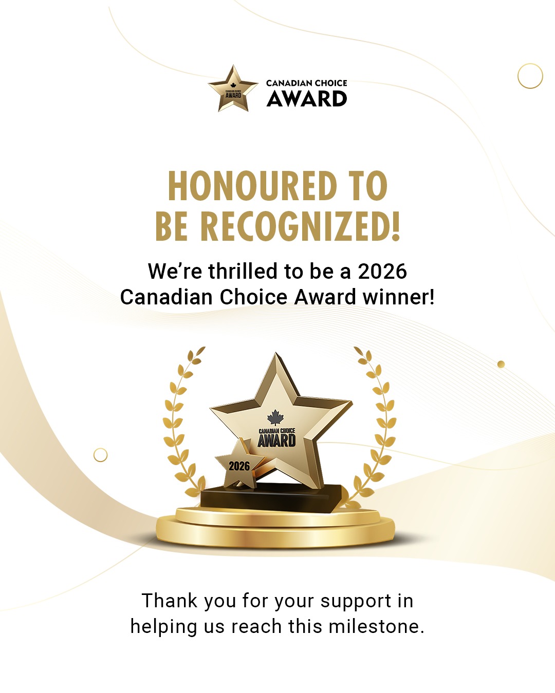 2026 Canadian Choice Award 2026 Canadian Choice Award