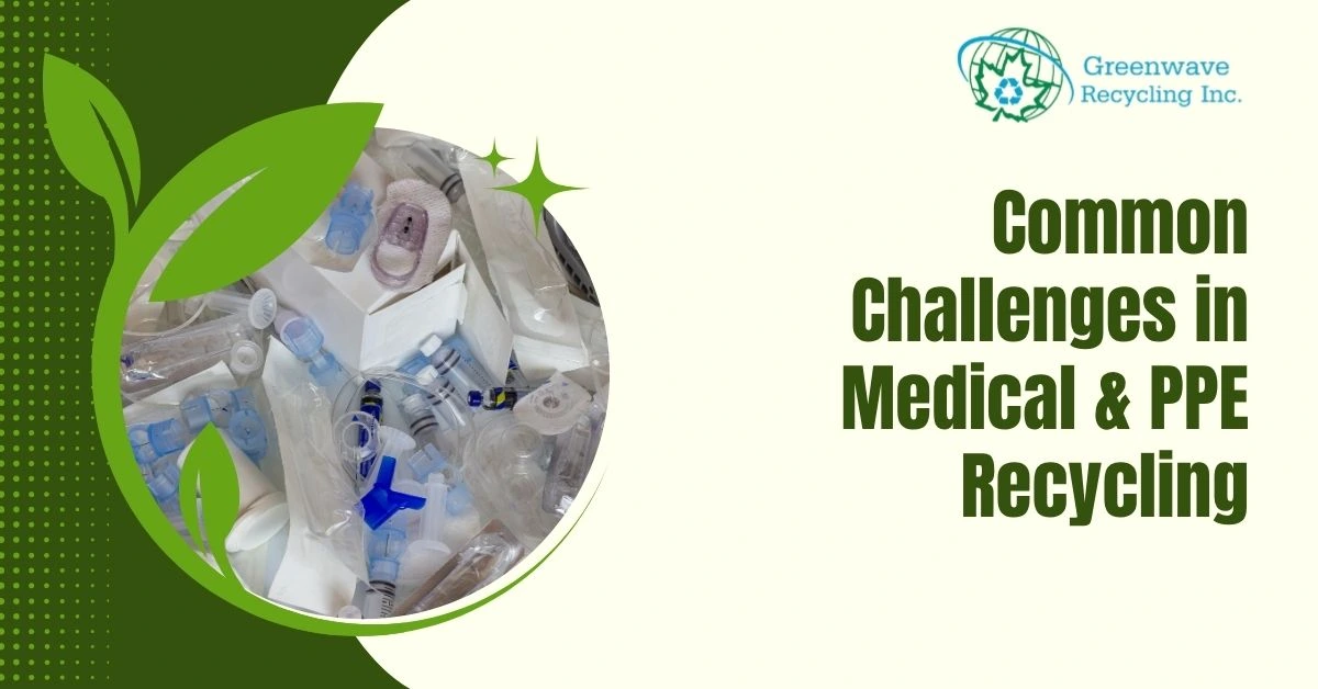 Common Challenges in Medical & PPE Recycling