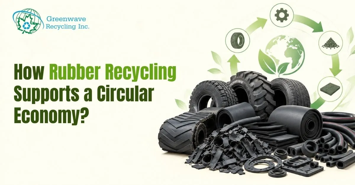 How Rubber Recycling Supports a Circular Economy?