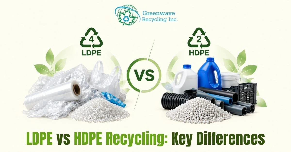 LDPE vs HDPE Recycling: Key Differences