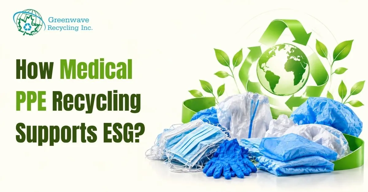How Medical PPE Recycling Supports ESG?